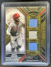 2025 Topps Tier One Bryce Harper Triple Jersey #/149 Phillies