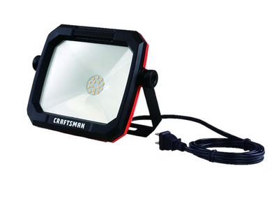 #ad LOT OF 2PK CRAFTSMAN 1000 Lumens LED Portable Work Lights NEW in box Free Ship $29.99