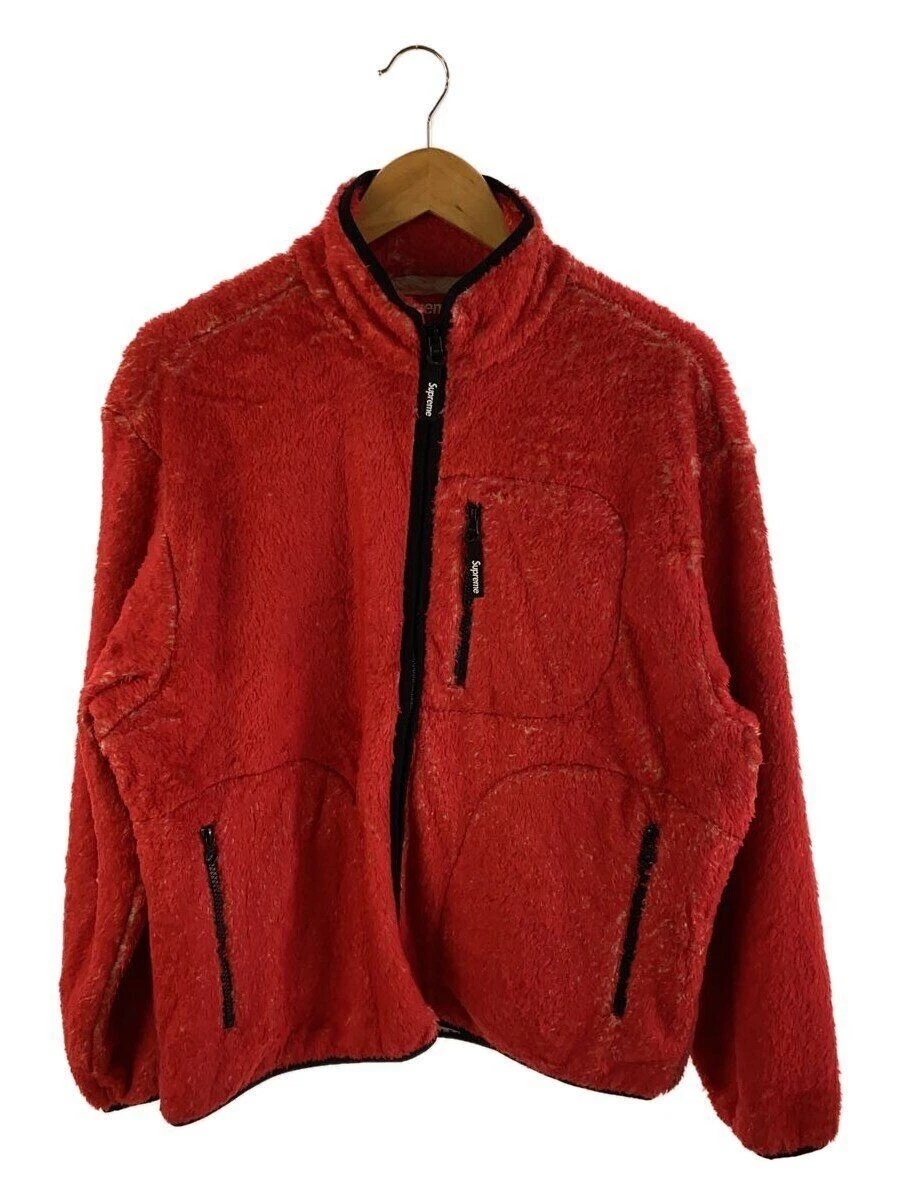 Veste polaire Supreme Others 24FW Kate Moss S polyester rouge occasion