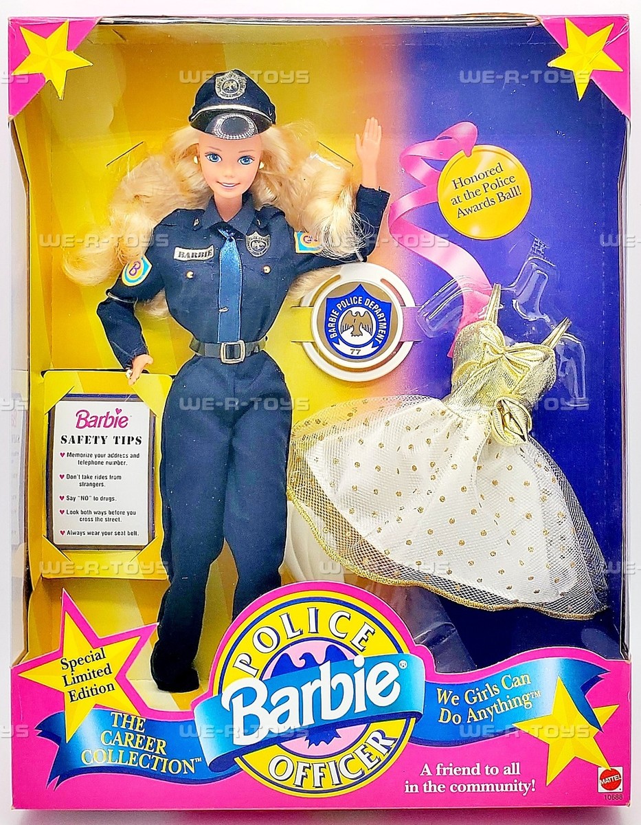 Police Officer Barbie The Career Collection Special Limited Edition Mattel  1993