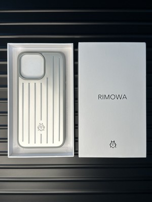 RIMOWA iPhone 15 PRO MAX Handyhülle/Case (Silver/Aluminum) BRAND NEW  