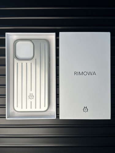 RIMOWA iPhone 15 PRO MAX Handyhülle/Case (Silver/Aluminum) BRAND NEW 🆕