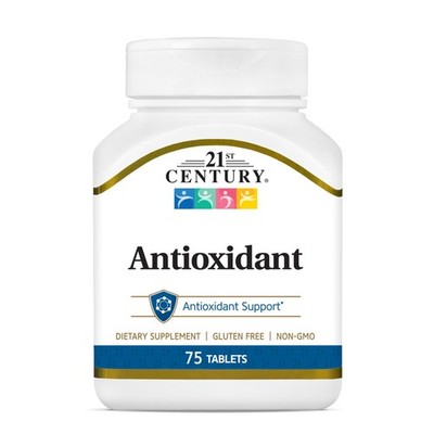 Antioxidant Tablets 75 Count 21st Century Ace 75Count