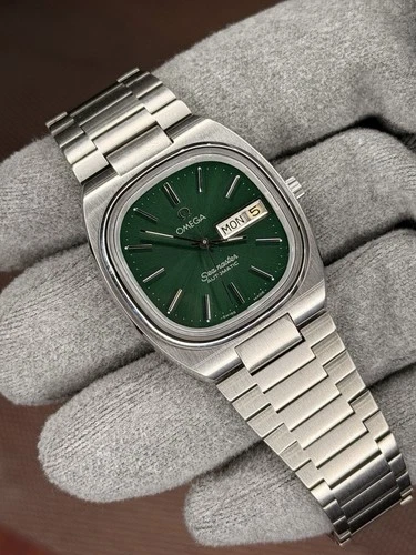 VINTAGE OMEGA SEAMASTER TV CAL 1022 REF 166.0213.1 DAY/DATE MEN’S WRISTWATCH