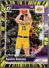 2024-25 Donruss Optic Austin Reaves Electricity International 7375 Card No 140