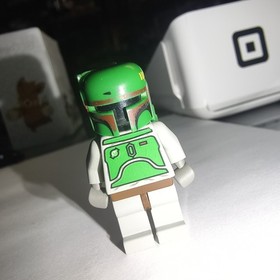 Lego Star Wars Boba Fett Minifigure Bluish Grays 6209 6210 sw0002a