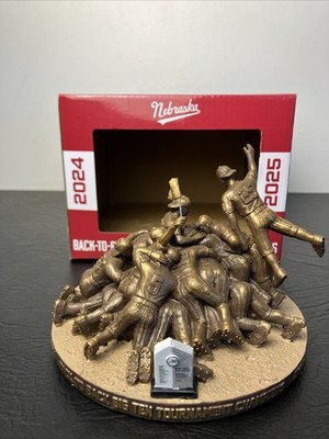 Nebraska Cornhuskers Baseball Back-to-Back Big Ten Tournament Champion Statue