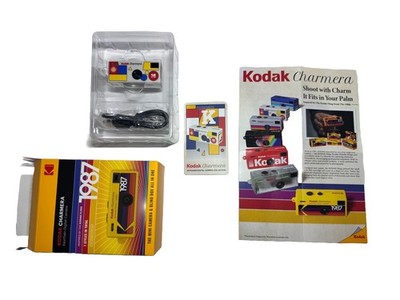 Kodak Charmera 1987 Keychain Digital Camera | Type 04 White | Never Used