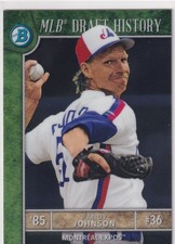 2017 BOWMAN CHROME RANDY JOHNSON MONTREAL EXPOS MARINERS DIAMONDBACKS - 969