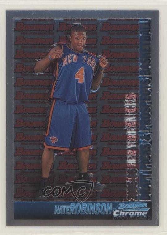 2005-06 Bowman Draft Chrome Nate Robinson #124 vv7