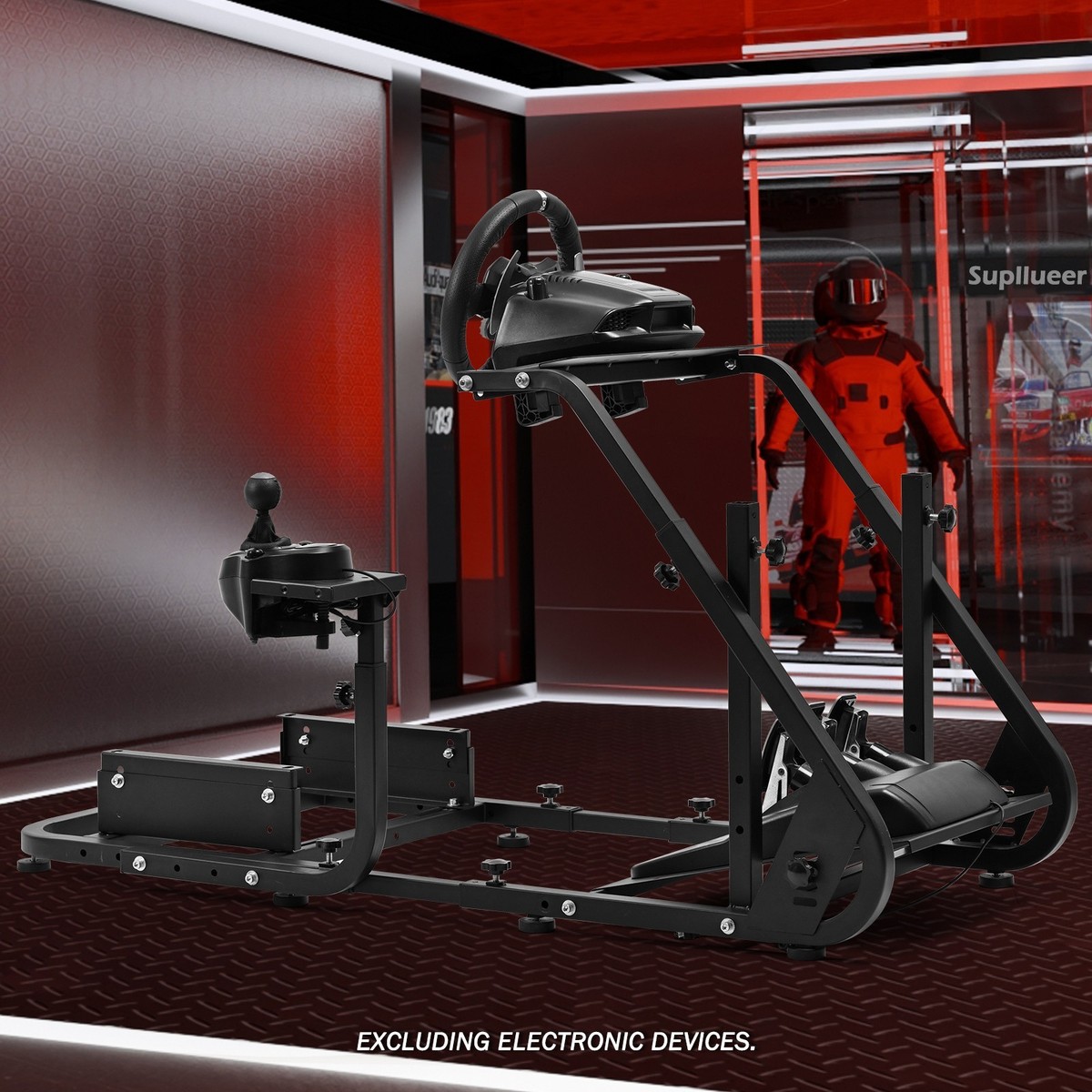 Supllueer Racing Wheel Stand Fit Logitech G923 G29 G920 Simulator