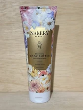 Nakery Beauty  Crepe Smoothing  & Repair Body Butter Summer Petals- 10 FL Oz