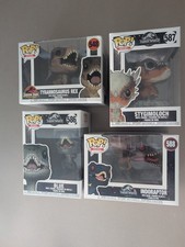 Lote de figuras Funko Pop Jurassic World/Parque - Rex, Azul, Indoraptor, Stygimoloch