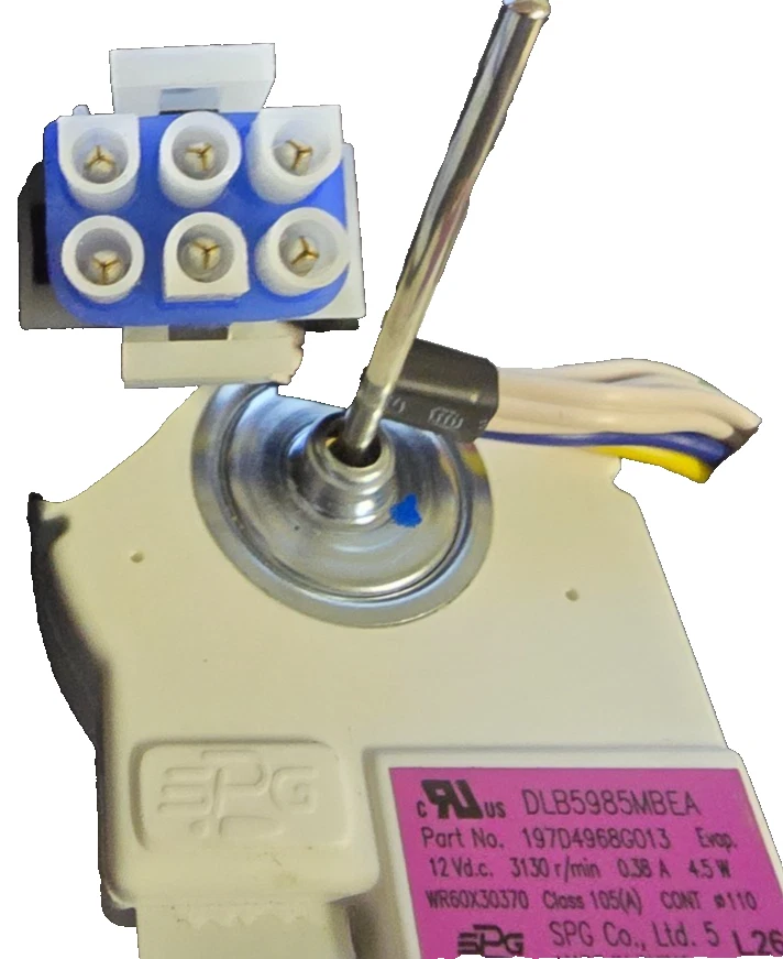 MOTOR VENTILADOR REFRIGERADOR GE OEM CON MONTAJE 197D4968G013!! ¡ENVÍO GRATUITO!! A24 Foto 2 de 4