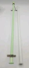 VTG Uranium Jadeite Towel Bar 18" W/ hardware ArtDeco MCM & Milkglass Bar Only