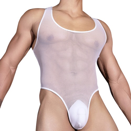 Mens Nightwear Sexy Swimwear Rave Jumpsuit Cosplay Leotard Carnival Bodysuit - Picture 4 of 89