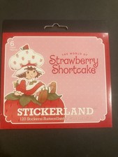 Strawberry Shortcake Retro Inspired 120 Stickers Pad Book Doll