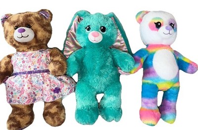 BUILD A BEAR WORKSHOP Teddy Bear BUNDLE Of x3 