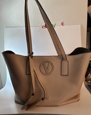 Borsa shopper Valentino by Mario Valentino Soho in pelle rosa chiaro