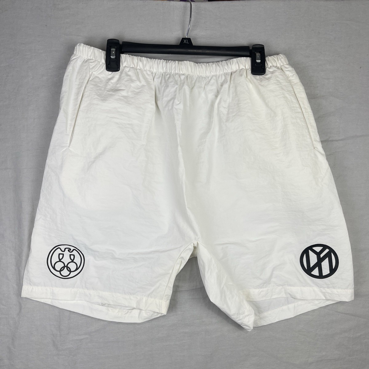 Yeezy Supply Shorts Mens 2 White Gosha Rubchinskiy Vultures SH-01