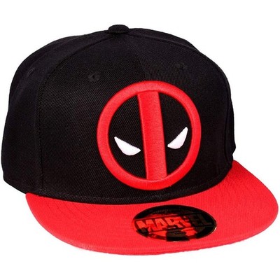 Deadpool Snapback Cap - Logo Marvel Deadpool Superheld