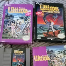 FCI Ultima: Quest of the Avatar NES NTSC-U/C Role Playing w/ Manual