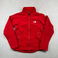 The North Face Summit Series Apex Softshell Full Zip Jacket Women Small Red Tech