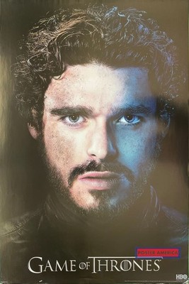 Game of Thrones King of the North Rob Stark 2013 TV Promo Poster 24 x 36