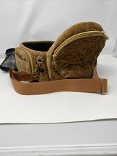  125 TUSHBABY strapless velvet baby hip carrier - Sable - Pristine condition 