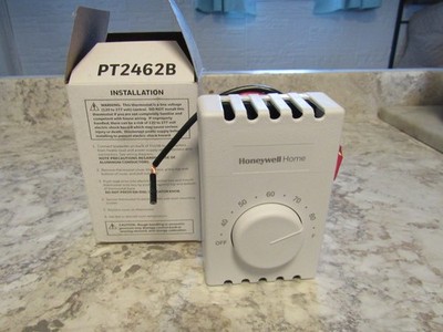 HONEYWELL T410B1004 THERMOSTAT ELECTRIC HEAT DPST 40-80F Degrees