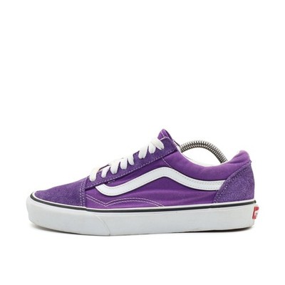 VANS Damen Old Skool Schuh Lila Wildleder/Canvas Low Atmungsaktiv Sneaker EU 39