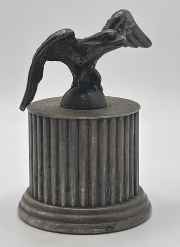Vintage Reed & Barton Silver Plate Eagle Stamp Dispenser #368 - Picture 4 of 8