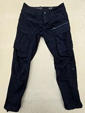 G-Star Raw Men's Black Cargo Pants Size 32/32 Cargo Pockets