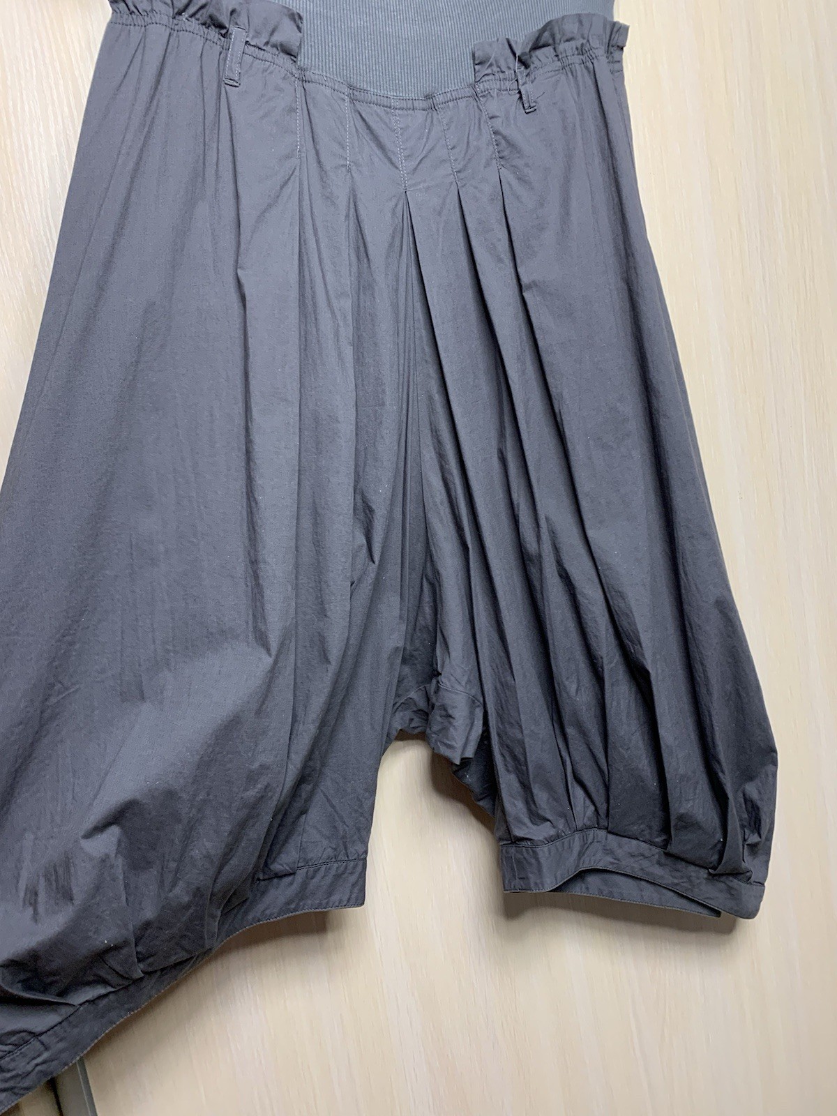 Cop Copine Vintage Metropolis Sarouel Avantgarde Pleated Japanese Shorts Size 40