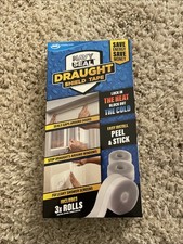 JML Navy Seal Draught Shield Tape 3 Rolls for Door Window Insulation- fast ship