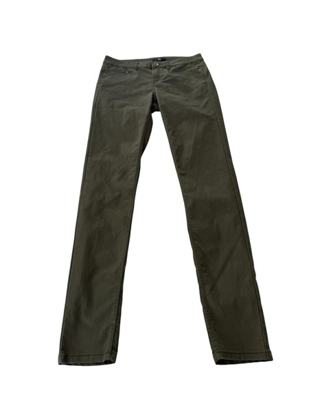 H and M Womens Size 12 Green Slim Chino Pants Good Condition