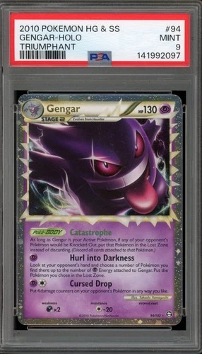 Pokemon Gengar Prime Triumphant Holo Ultra Rare #94 PSA 9 Mint