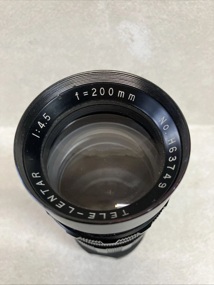 TELE - LENTAR 1:4.5 f = 200mm Nº H63749 De Colección COMO NUEVO Foto 4 de 4