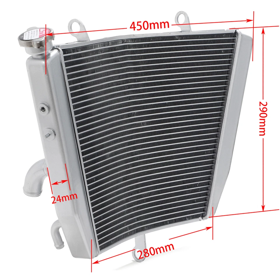 GSXR 600 750 2011-2024 Radiator For Suzuki GSXR600 GSXR750 Engine Cooler Cooling Foto 2 de 4