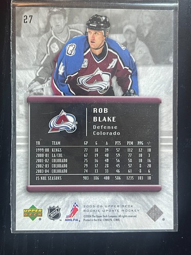 2005-06 Upper Deck Rookie Update Hockey You Pick - Picture 52 of 192
