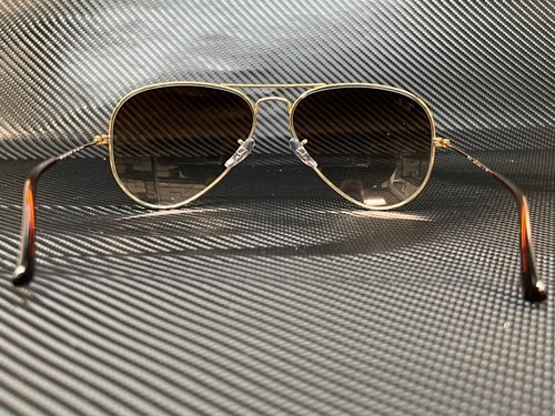 RAY BAN RB3025 001 51 Gold Aviator 62 mm Unisex Sunglasses - Picture 3 of 5