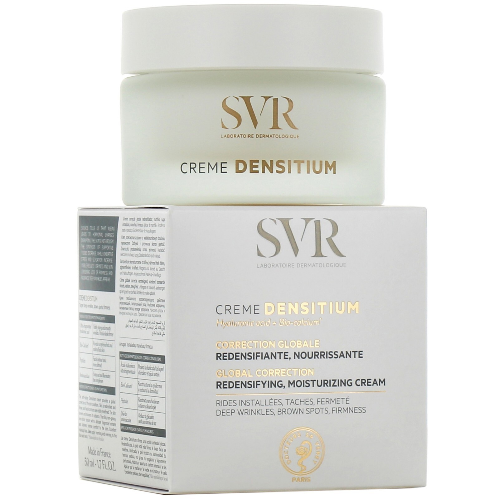 Soin anti-âge globale SVR DENSITIUM crème pour réparer le relâchement cutané 50 ML