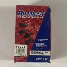 Duralast Spark Plug Wire / Boot Set 90003 New Coil On Plug Insulators Set Of 6