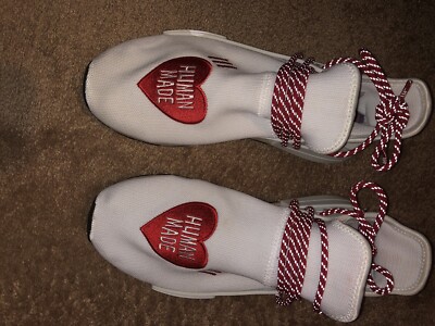 Used Pharell Williams x Nigo human made NMD size 11 gentlyworn