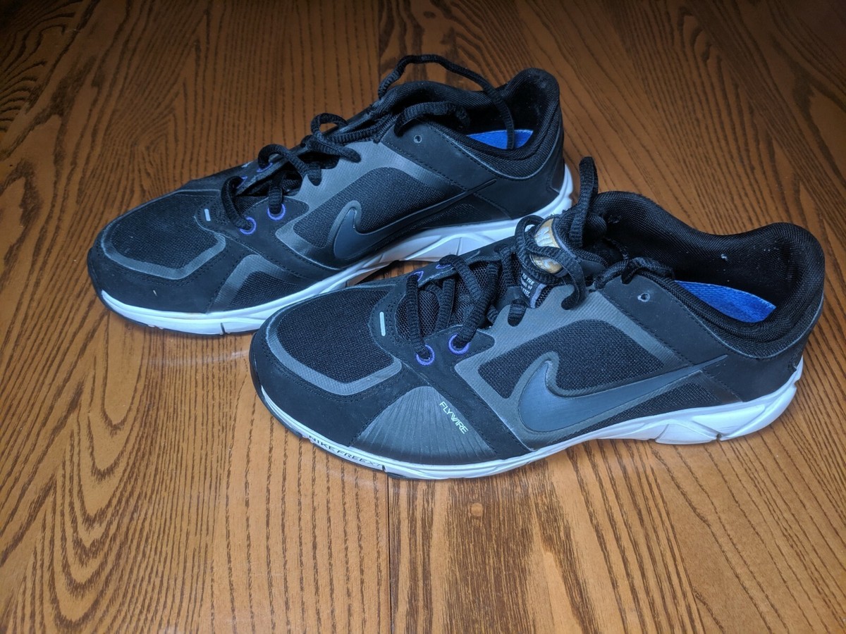 NIke Flywire Free Quick Fit + Running Shoes, #415257-001 Black