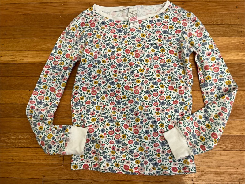Mini Boden Girls  Pajama Top Long Sleeve Size:11 GUC