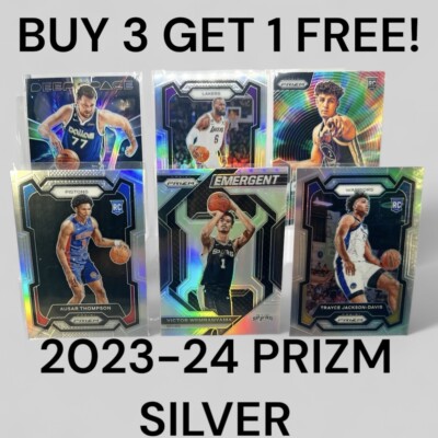 2023-24 Panini PRIZM Basketball (SILVER PRIZM) You Pick/Choose (BUY 3 GET 1)