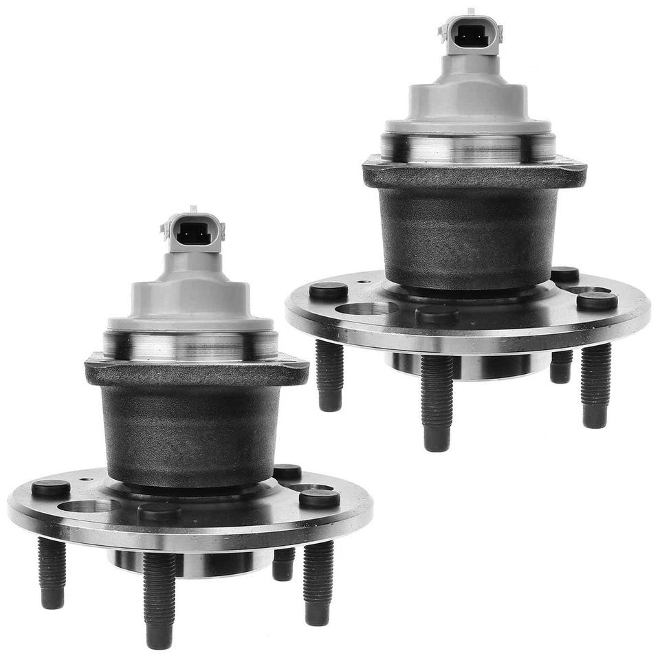 Conjunto de cojinete de cubo de rueda trasero izquierdo y derecho para Buick Century Chevrolet Lumina Foto 3 de 4