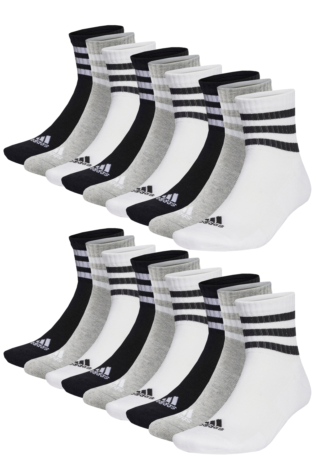 18 Пар Спортивной одежды adidas C MID 15р Носки среднего кроя Унисекс Sportsocken 13590₽