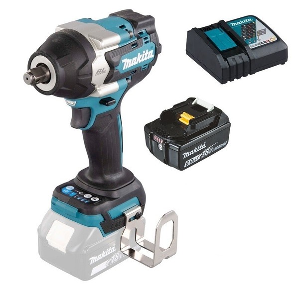 Makita DTW700Z Akku-Schlagschrauber 18V 700Nm + DTW700 +1X Akku 6Ah + LadegeräT-image